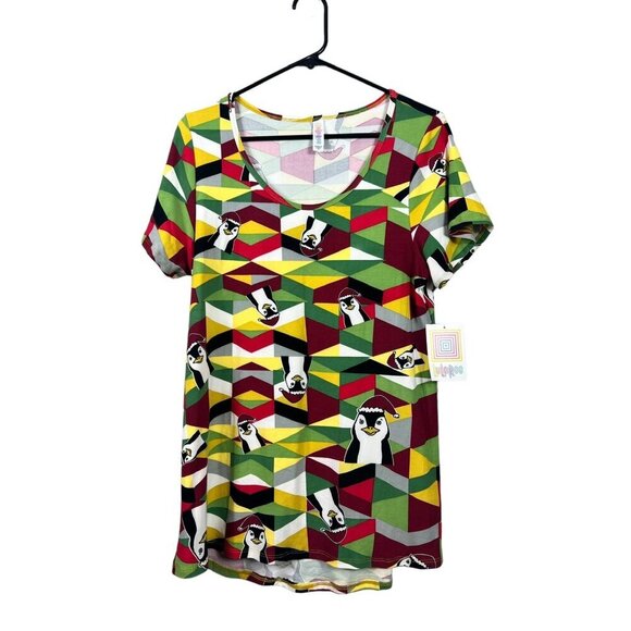 LuLaRoe Classic T women's Penguin Top - Picture 1 of 5
